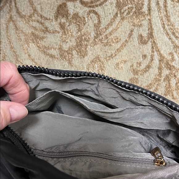 Falls Creek Black Quilted Fanny Pack Sling Bag NWT - Picture 6 of 8